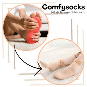 4er Set COMFYSOCKS Thermosocken - Unisex Einheitsgröße