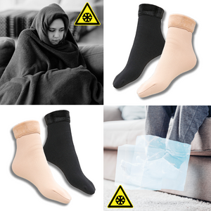 4er Set COMFYSOCKS Thermosocken - Unisex Einheitsgröße