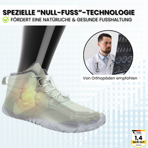 Frostfit Pro - ergonomischer, wasserdichter & isolierter Barfußschuh