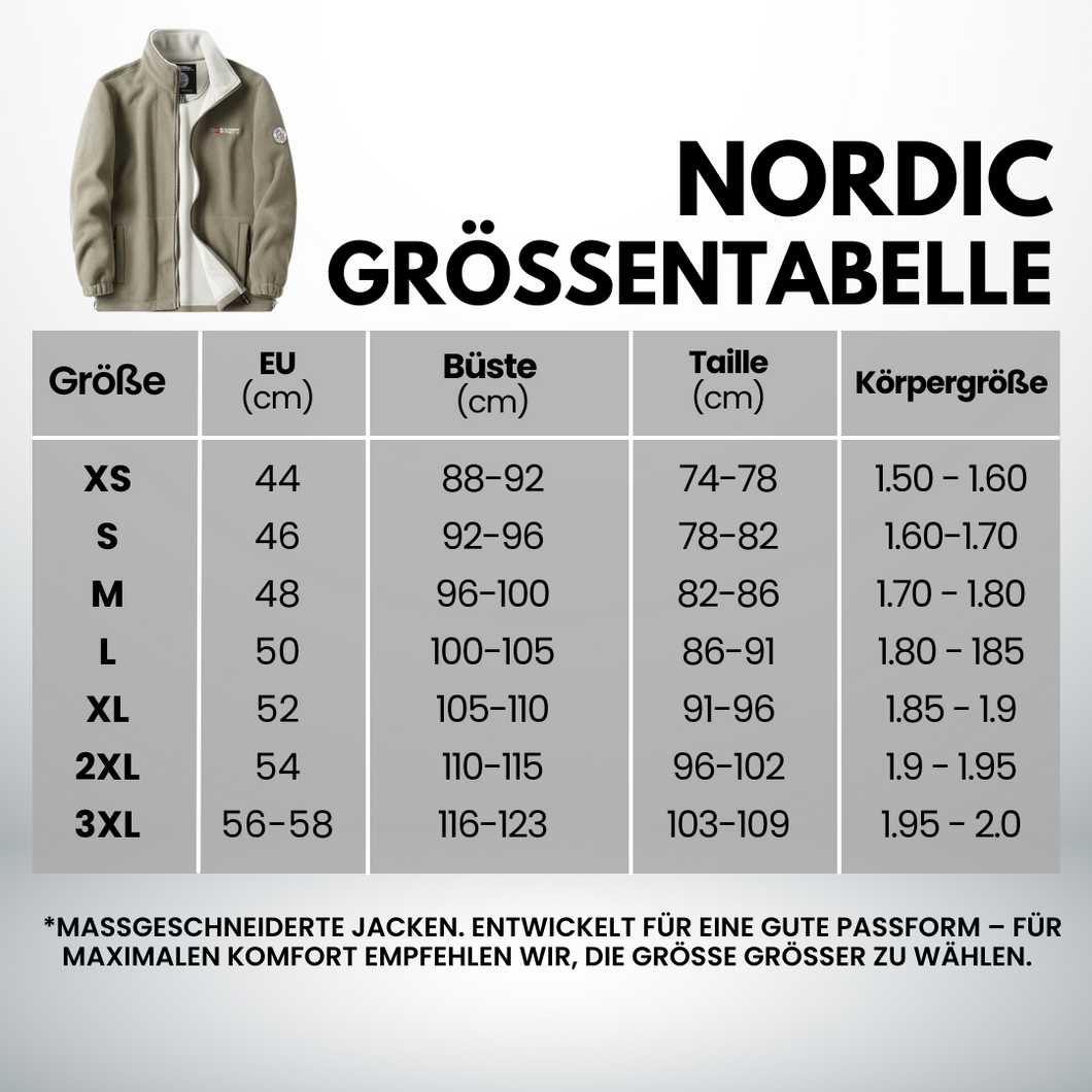 Nordic - Premium-Kapuzenjacke